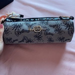 Grey and Black Apple Bottoms Purse